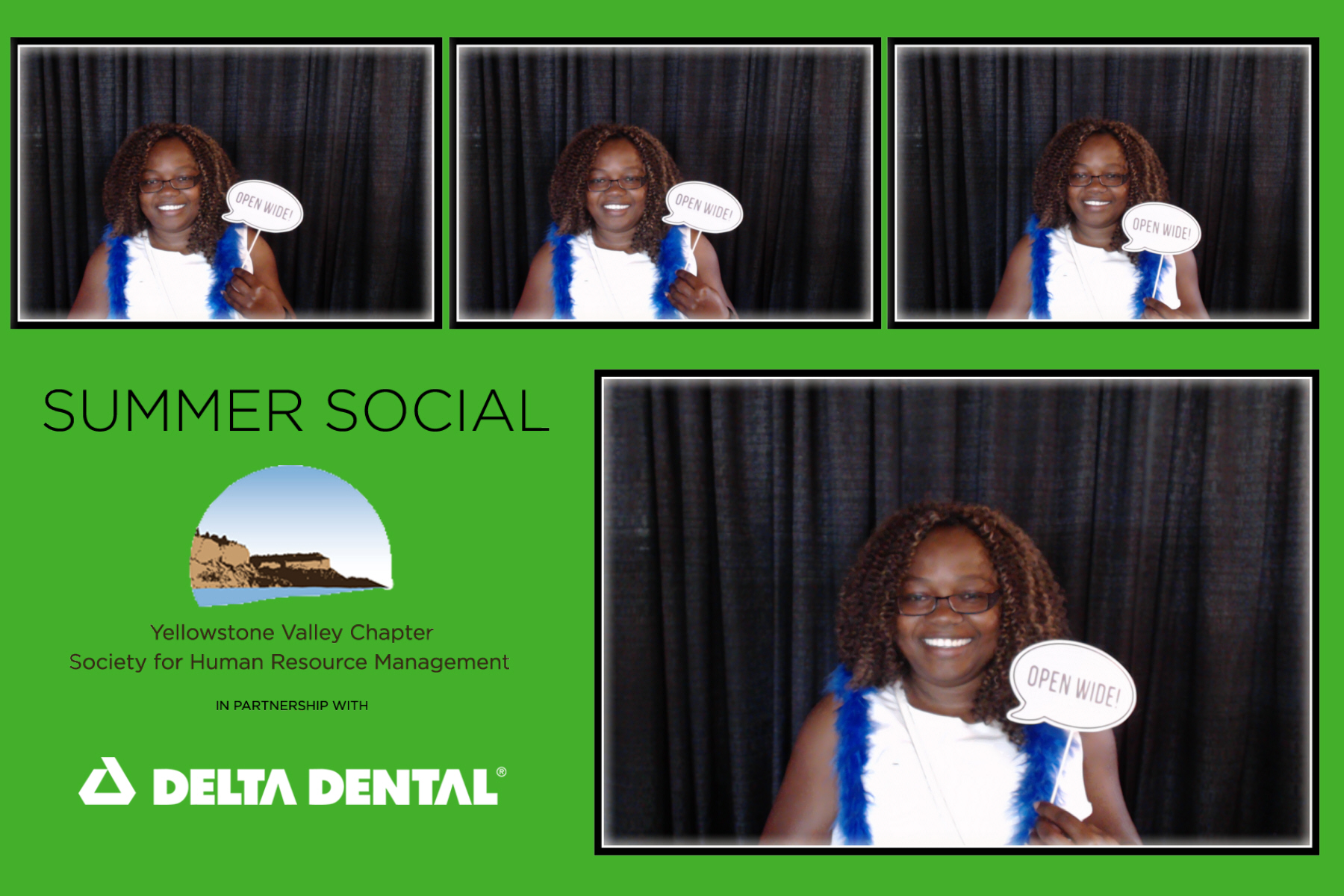 Summer Social for the SHRM Yellowstone Valley Chapter  | View more photos from the event at gallery.photoboothbillings.com/u/PhotoBoothBillings/Summer-Social-for-the-SHRM-Yellowstone-Valley-Chapter